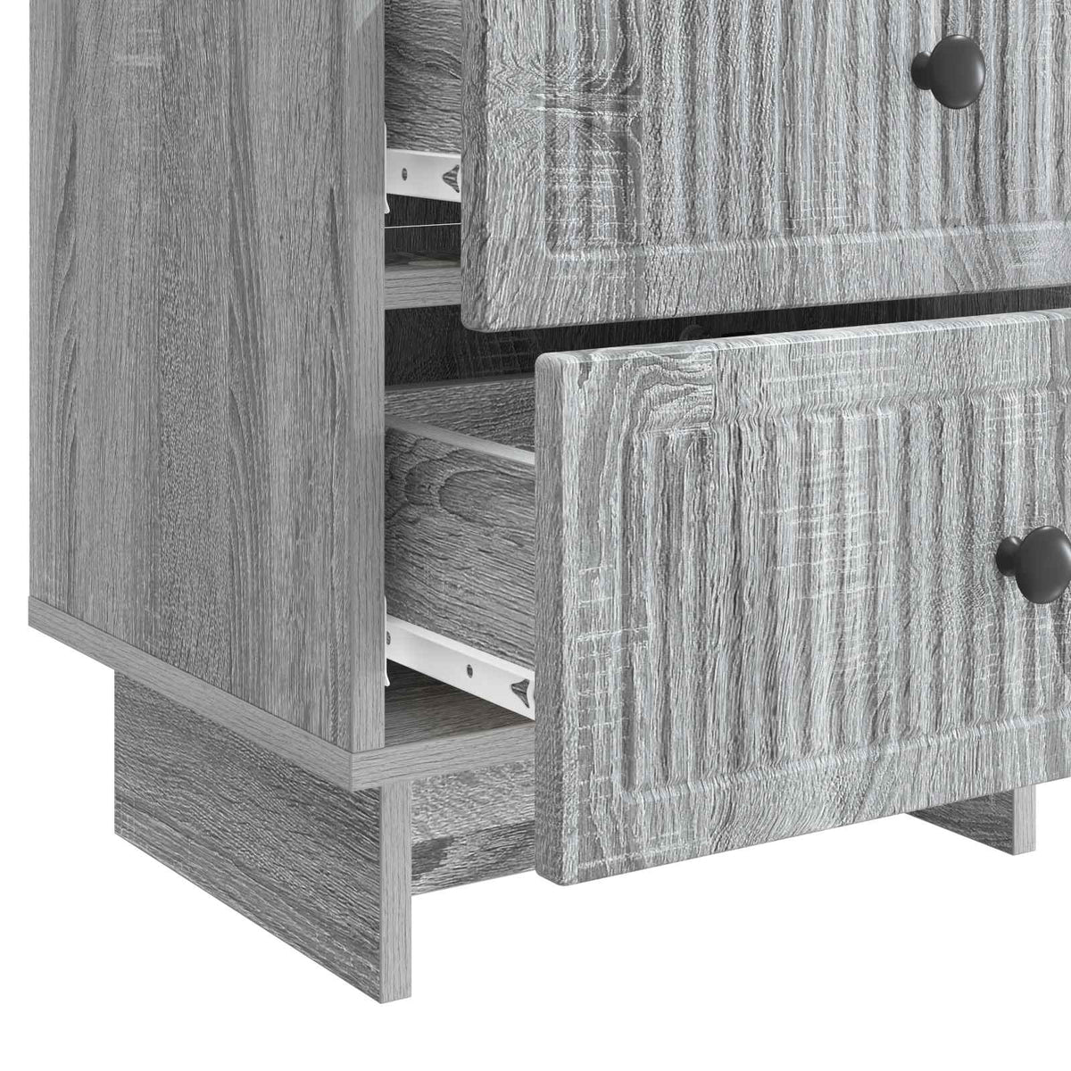 Noćni ormar Siva sonoma 43 x 34,5 x 47,5 cm Konstruirano drvo