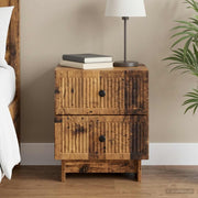Noćni ormar Staro drvo 43 x 34,5 x 47,5 cm Konstruirano drvo