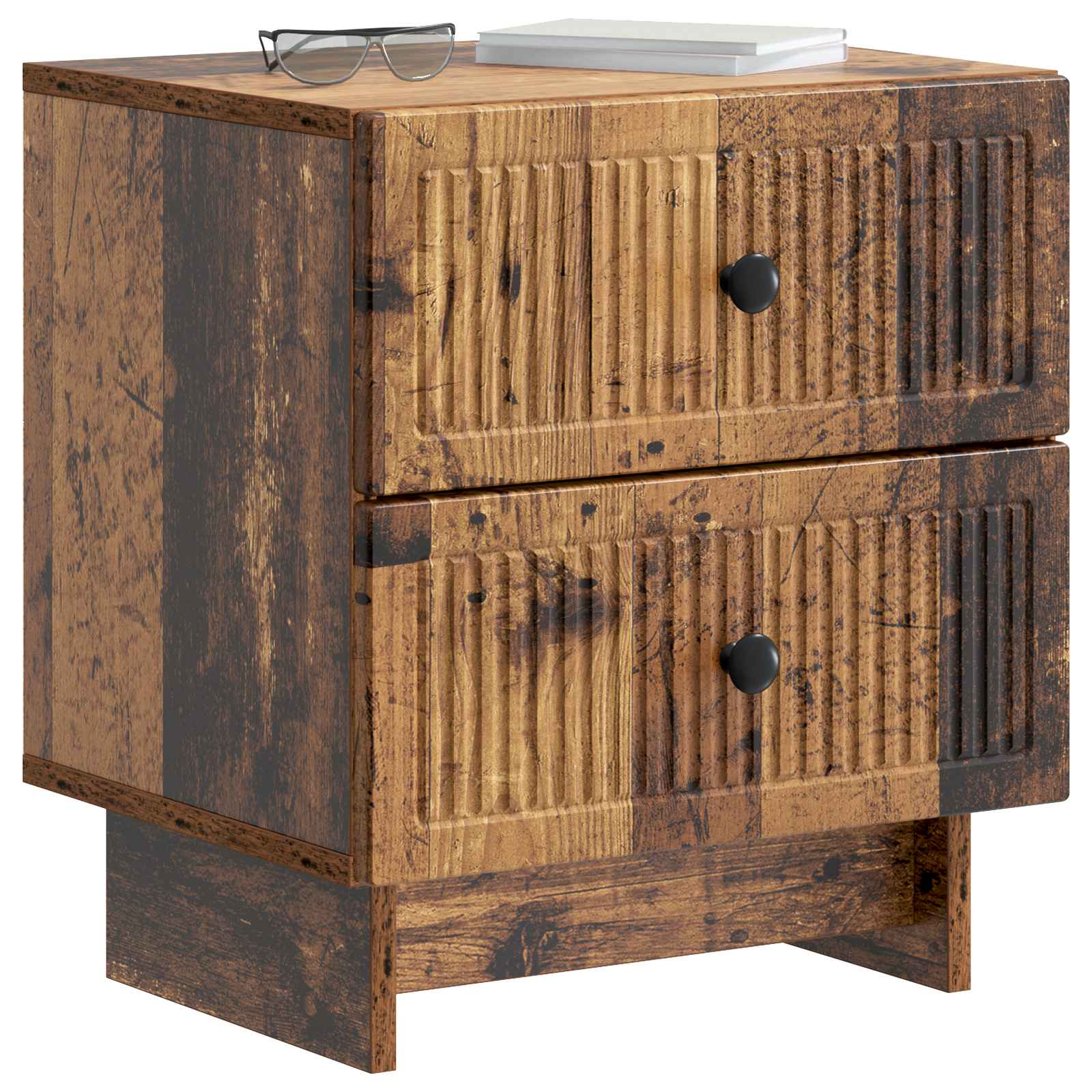 Noćni ormar Staro drvo 43 x 34,5 x 47,5 cm Konstruirano drvo