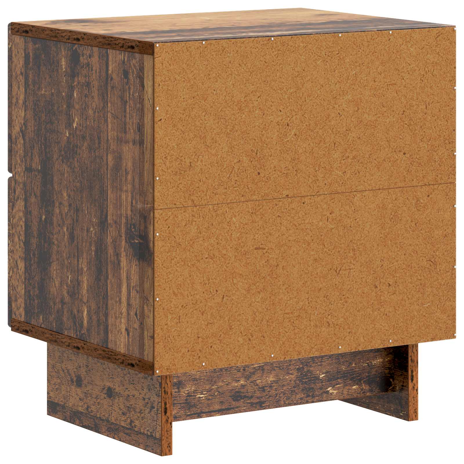 Noćni ormar s ladicama 2 pcs Staro drvo 43 x 34,5 x 47,5 cm