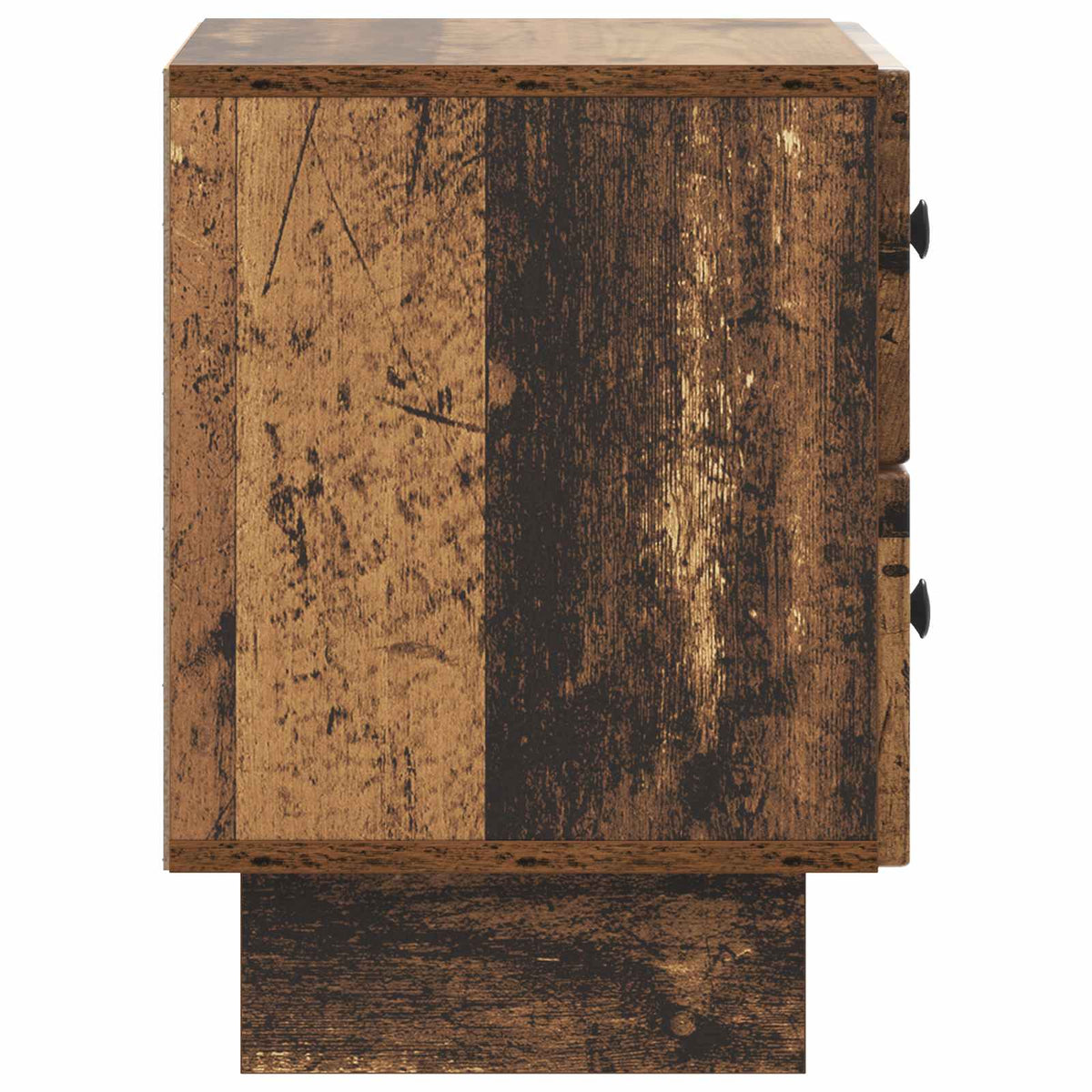 Noćni ormar s ladicama 2 pcs Staro drvo 43 x 34,5 x 47,5 cm