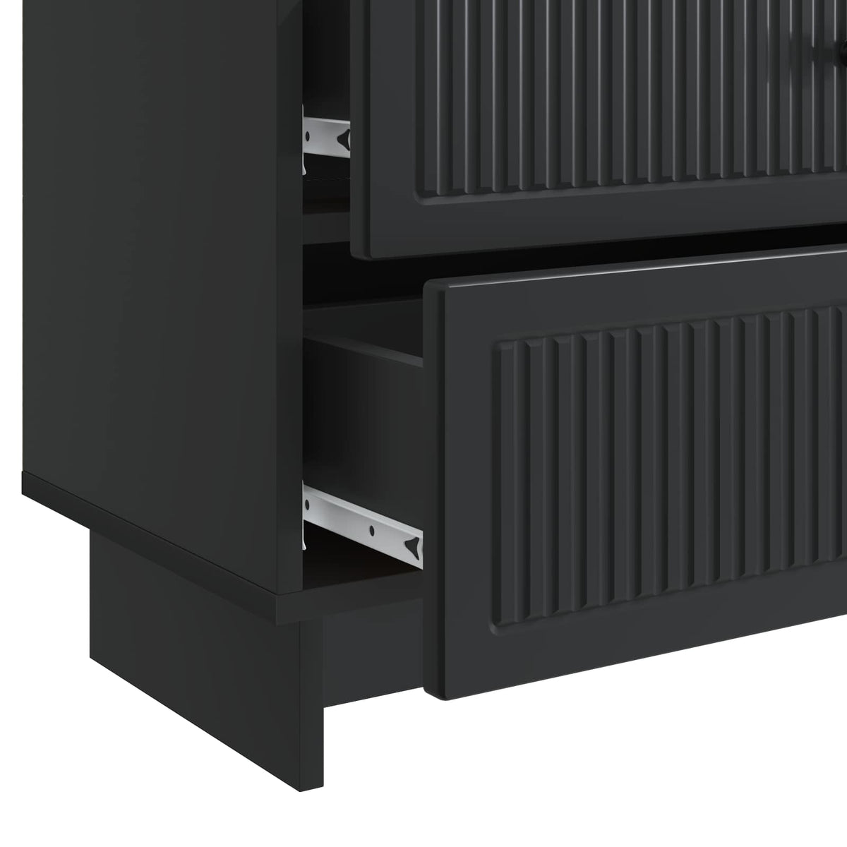Noćni ormar Crna 62 x 34,5 x 47,5 cm Konstruirano drvo