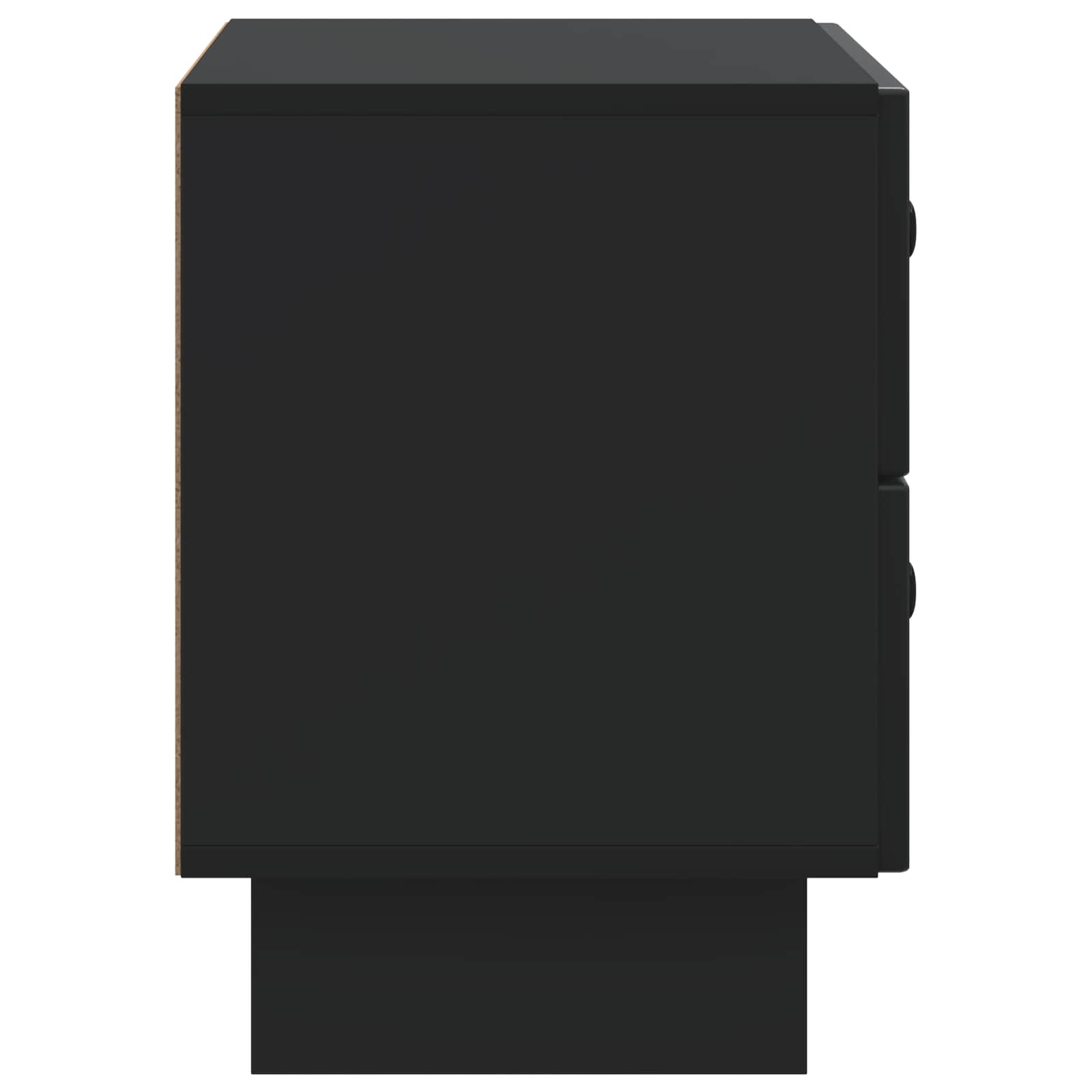 Noćni ormar Crna 62 x 34,5 x 47,5 cm Konstruirano drvo