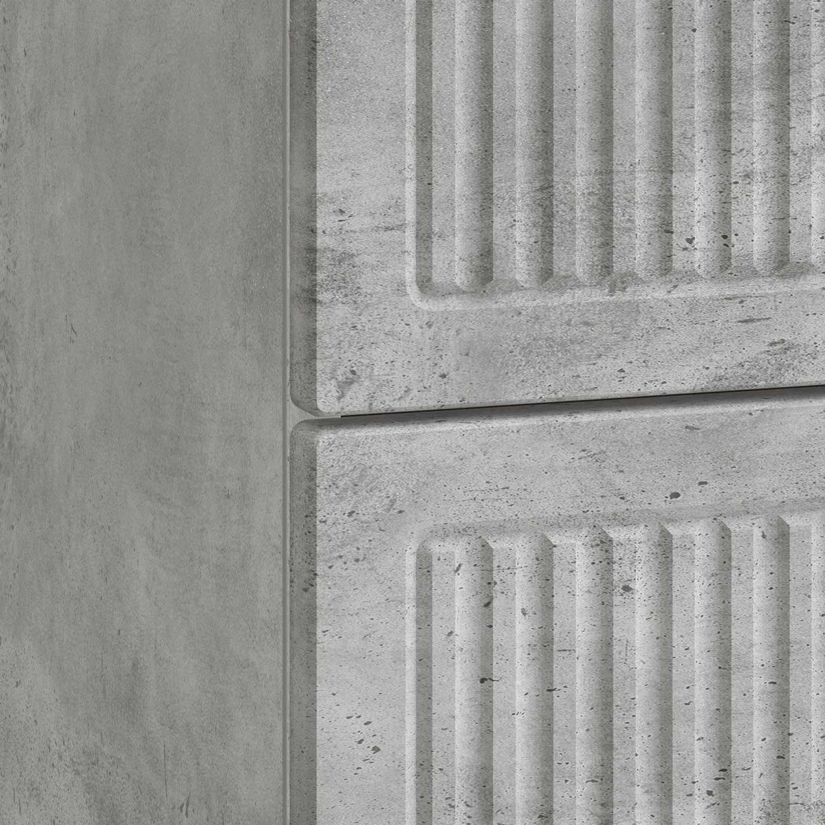 Noćni ormar Betonska siva 62 x 34,5 x 47,5 cm Konstruirano drvo