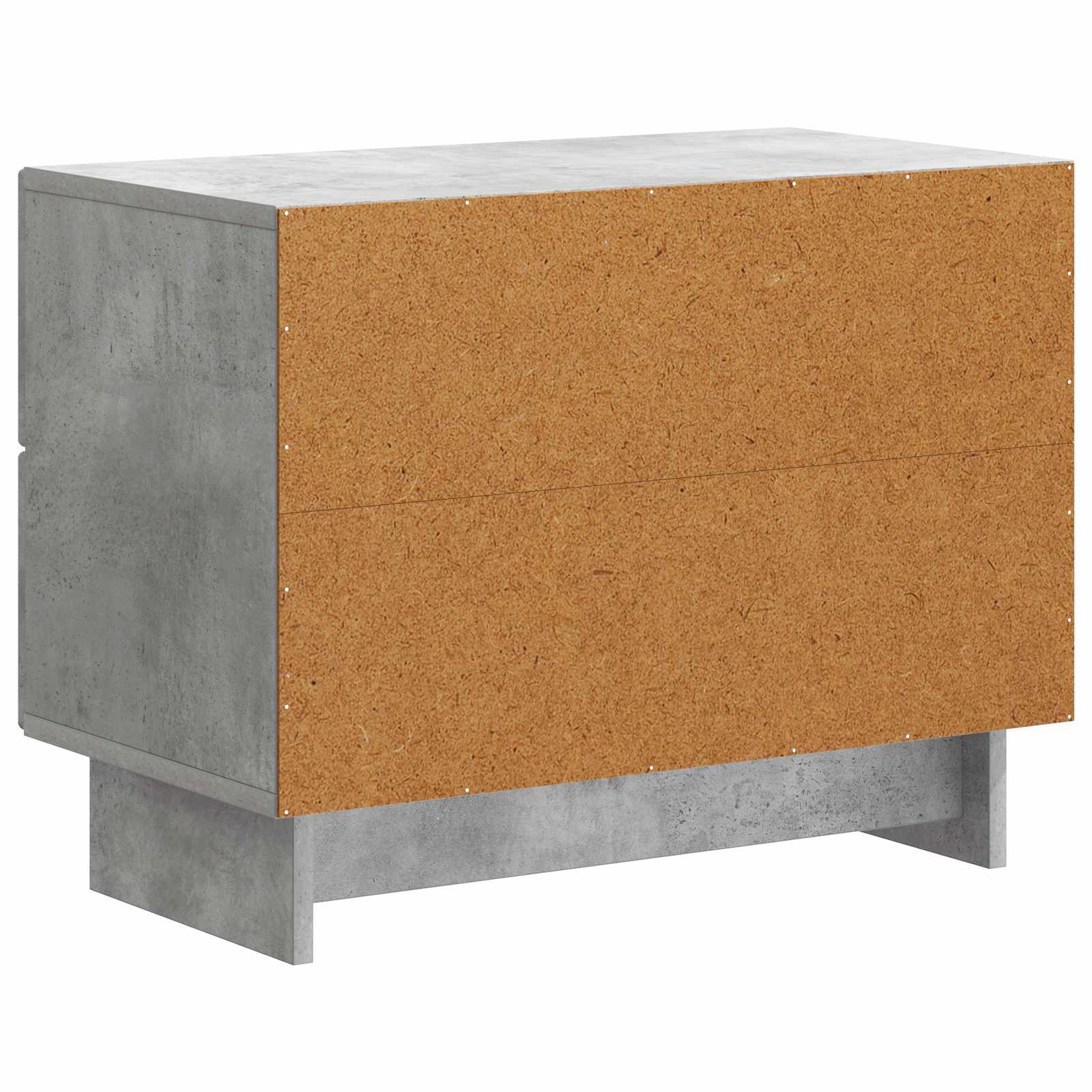 Noćni ormar Betonska siva 62 x 34,5 x 47,5 cm Konstruirano drvo