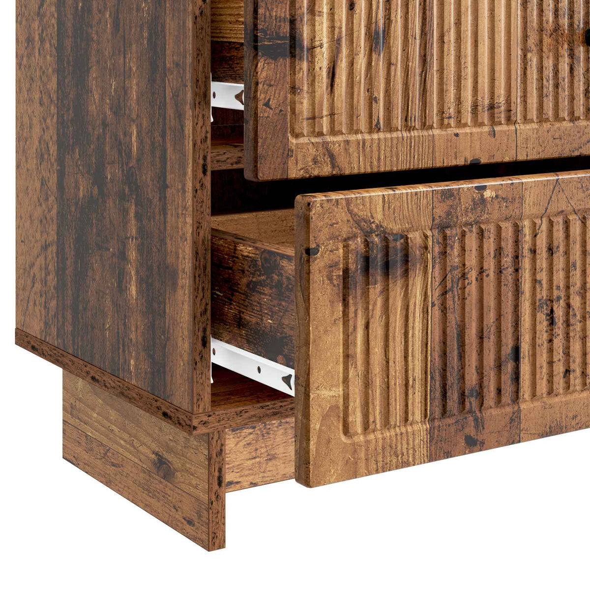 Noćni ormar Staro drvo 62 x 34,5 x 47,5 cm Konstruirano drvo