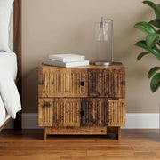 Noćni ormar Staro drvo 62 x 34,5 x 47,5 cm Konstruirano drvo