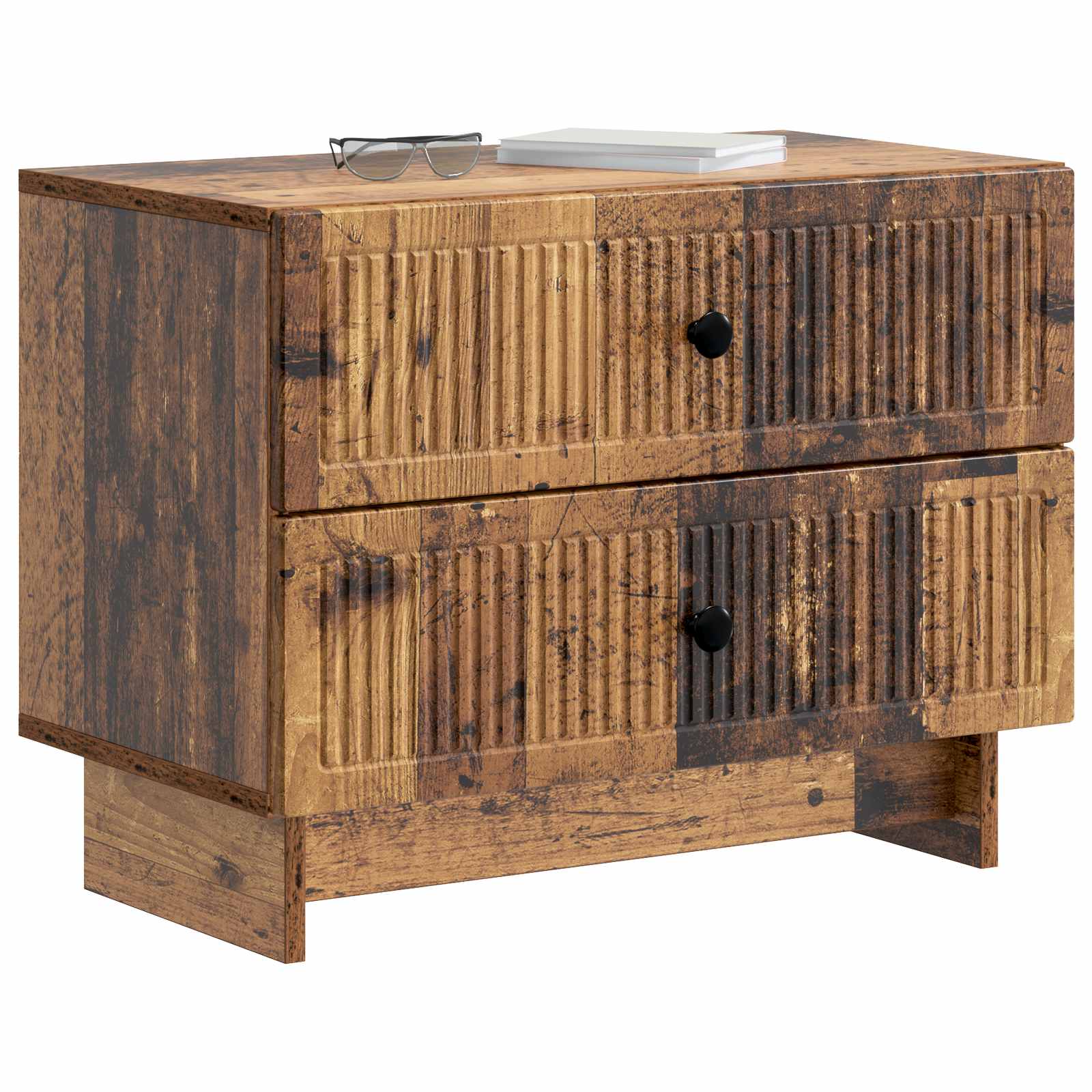 Noćni ormar Staro drvo 62 x 34,5 x 47,5 cm Konstruirano drvo