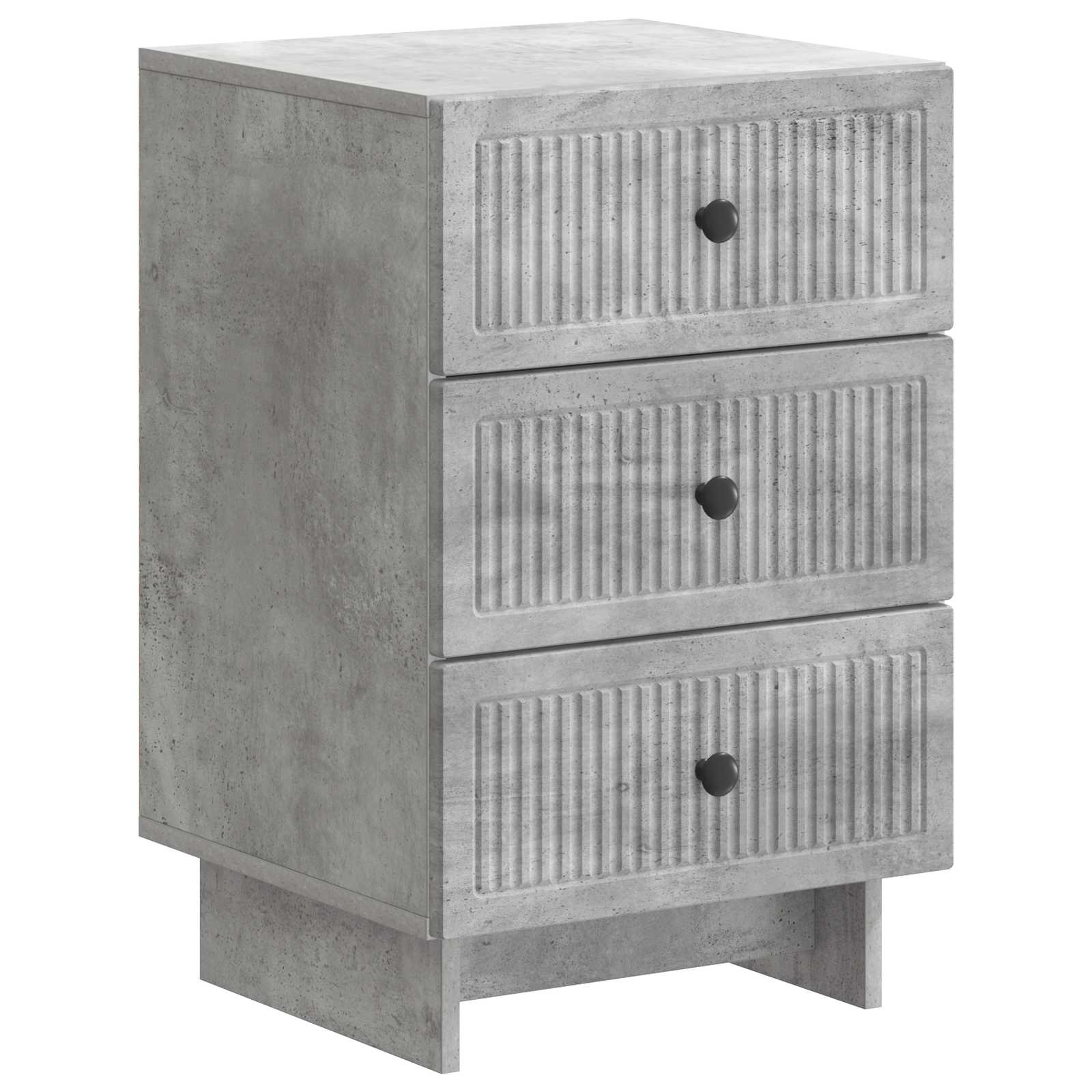 Noćni ormar Betonska siva 43 x 41 x 66,5 cm Konstruirano drvo