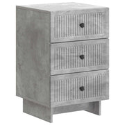 Noćni ormar Betonska siva 43 x 41 x 66,5 cm Konstruirano drvo