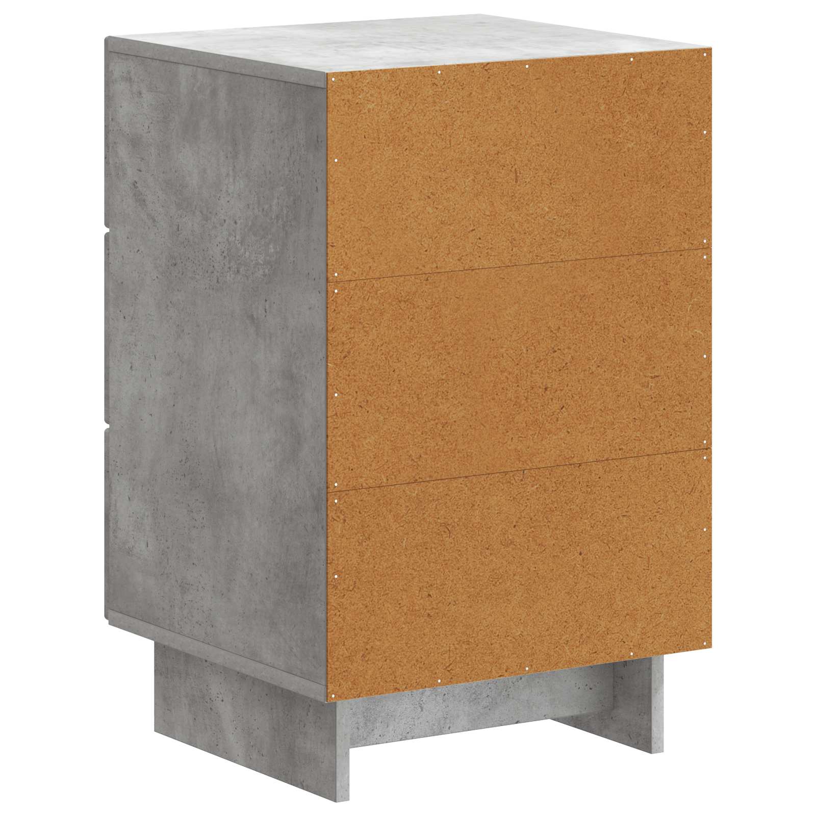 Noćni ormar Betonska siva 43 x 41 x 66,5 cm Konstruirano drvo