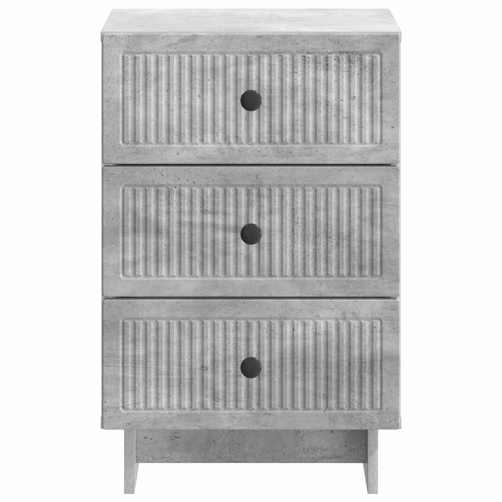 Noćni ormar Betonska siva 43 x 41 x 66,5 cm Konstruirano drvo