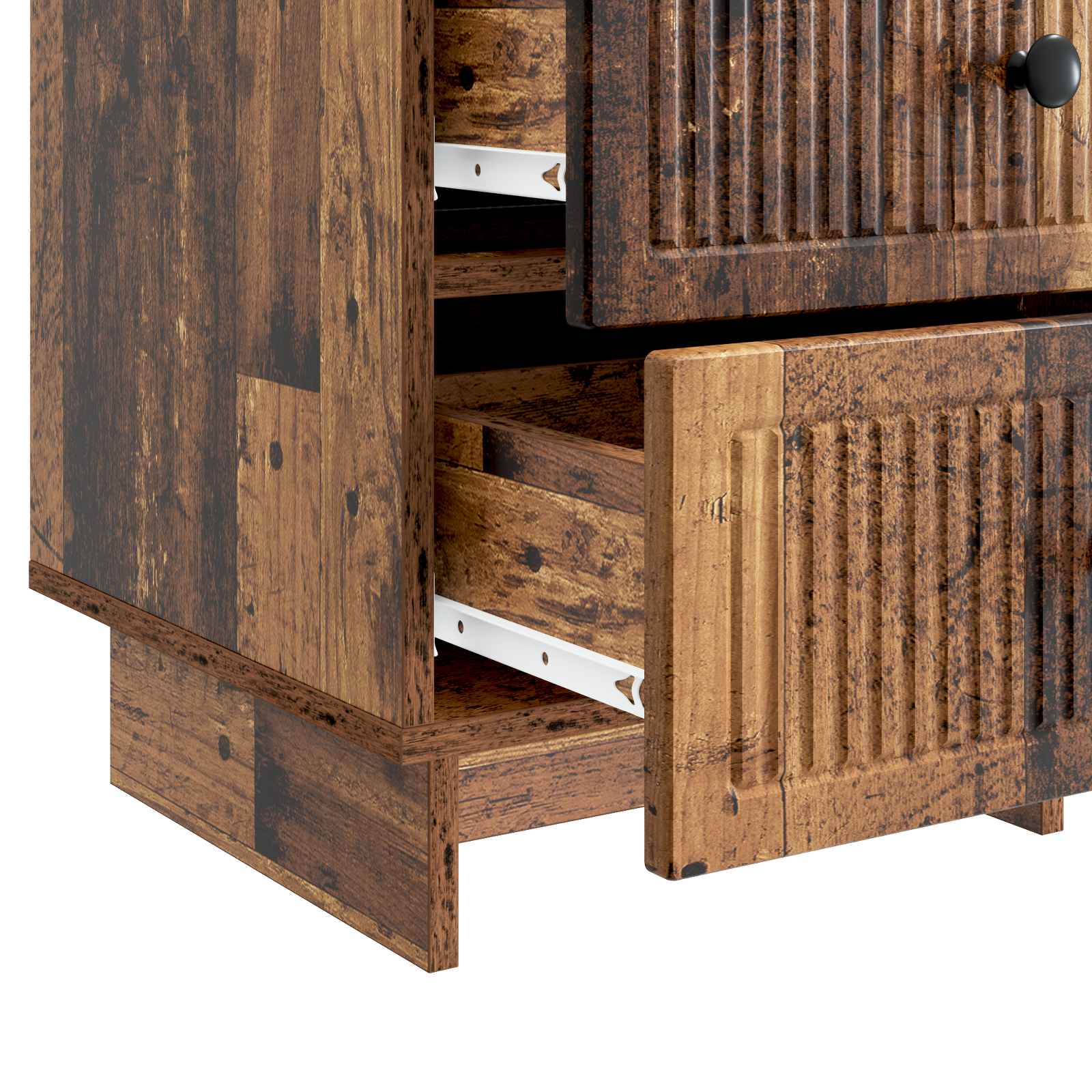 Noćni ormar Staro drvo 43 x 41 x 66,5 cm Konstruirano drvo