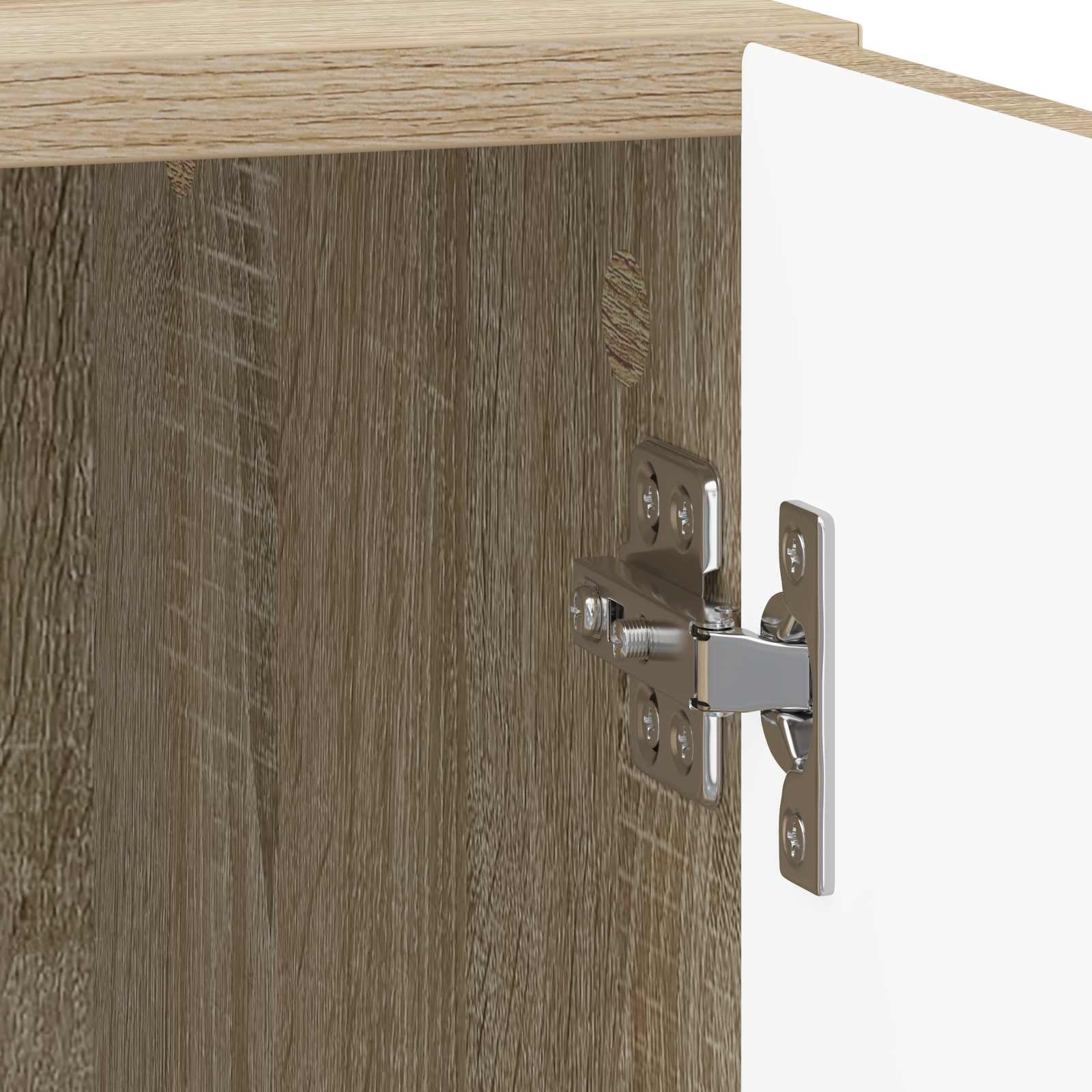 Noćni ormar 2 pcs Hrast sonoma 43 x 34,5 x 50 cm