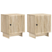 Noćni ormar 2 pcs Hrast sonoma 43 x 34,5 x 50 cm