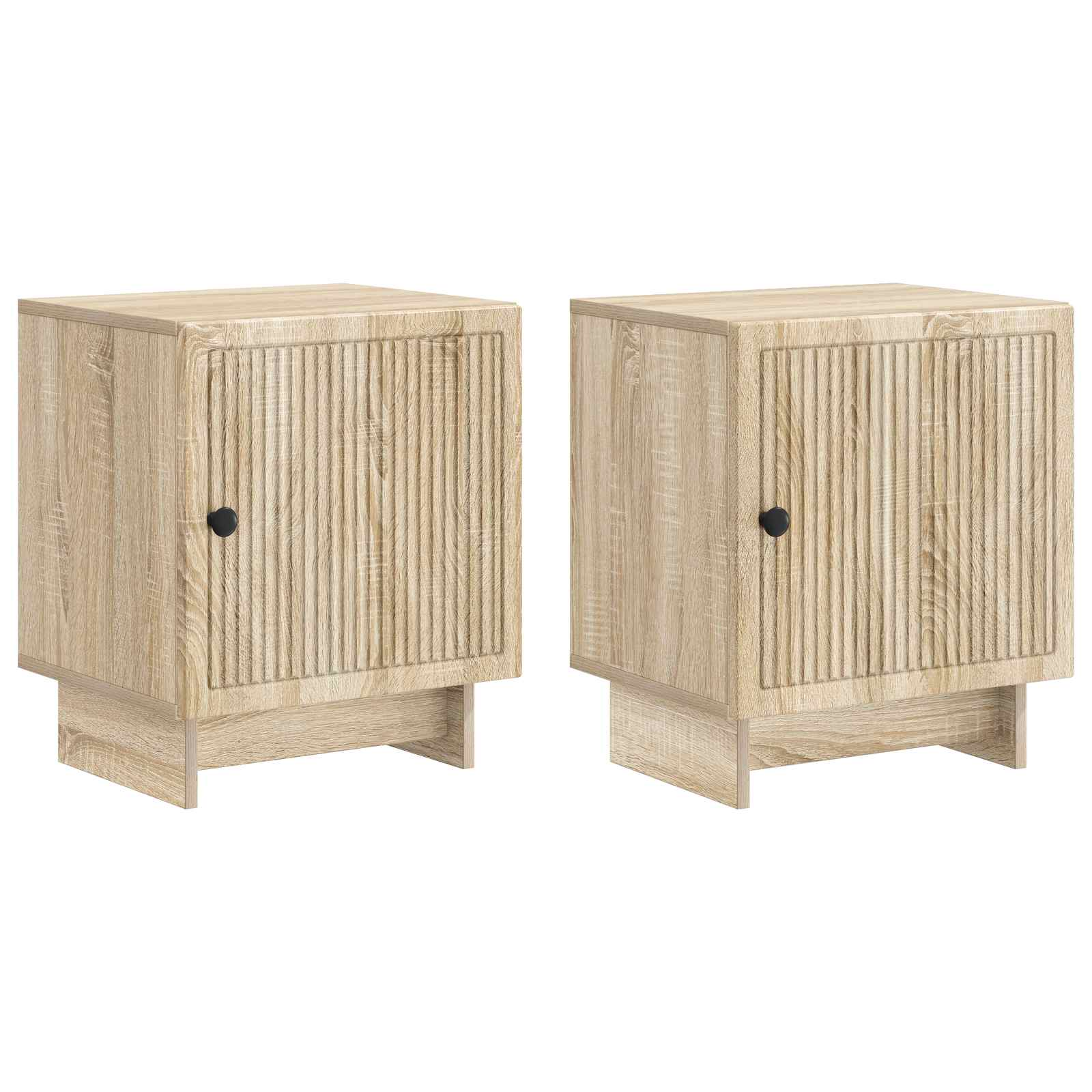 Noćni ormar 2 pcs Hrast sonoma 43 x 34,5 x 50 cm