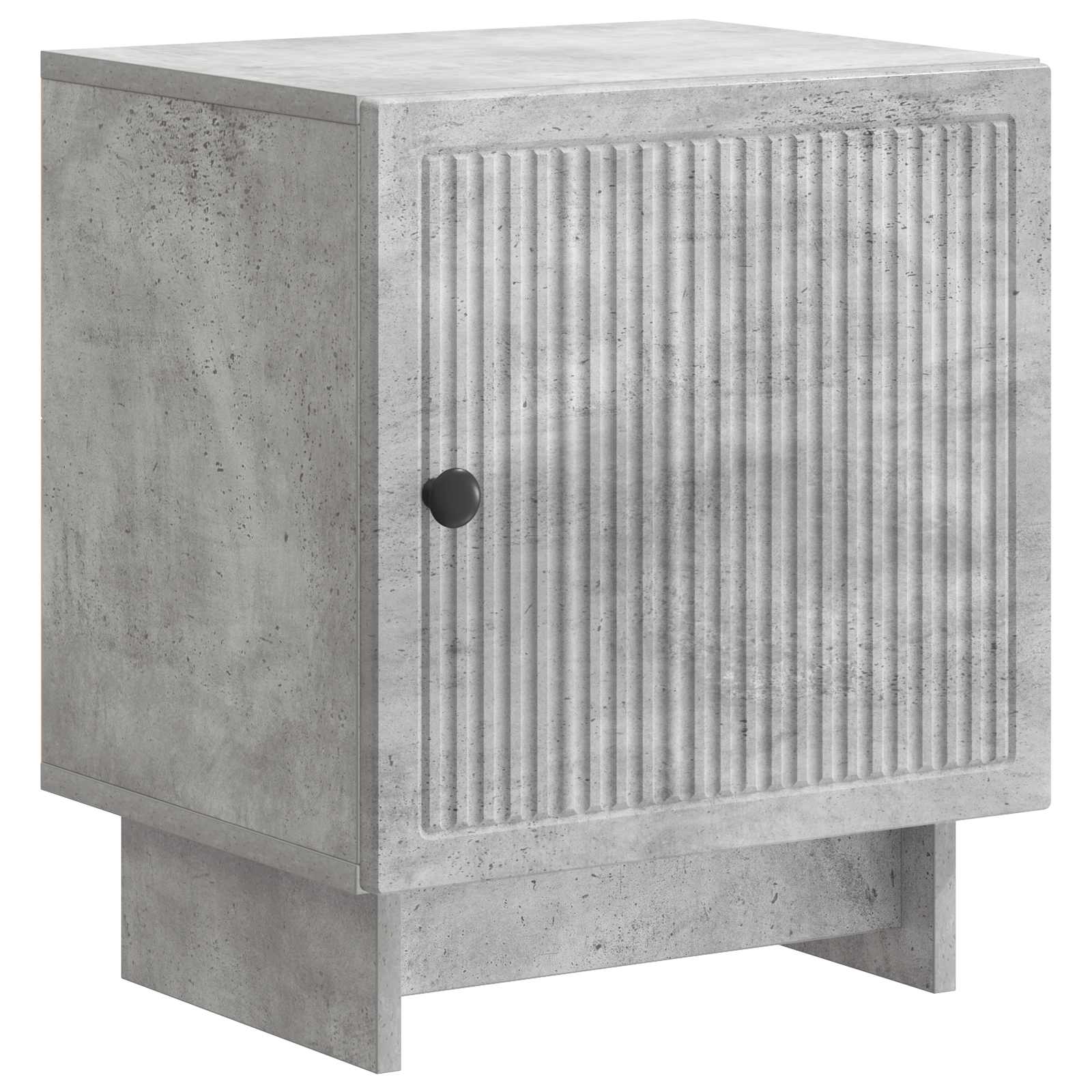 Noćni ormar Betonska siva 43 x 34,5 x 50 cm Konstruirano drvo