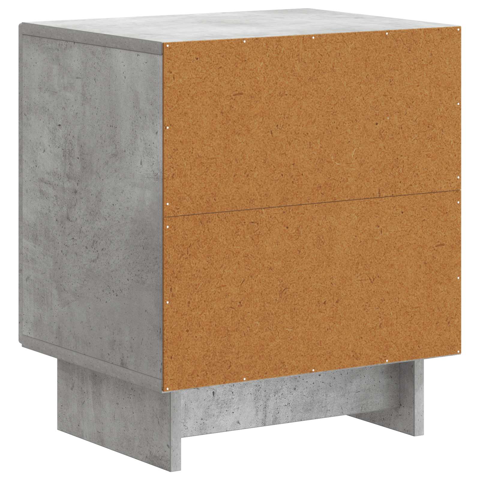 Noćni ormar Betonska siva 43 x 34,5 x 50 cm Konstruirano drvo