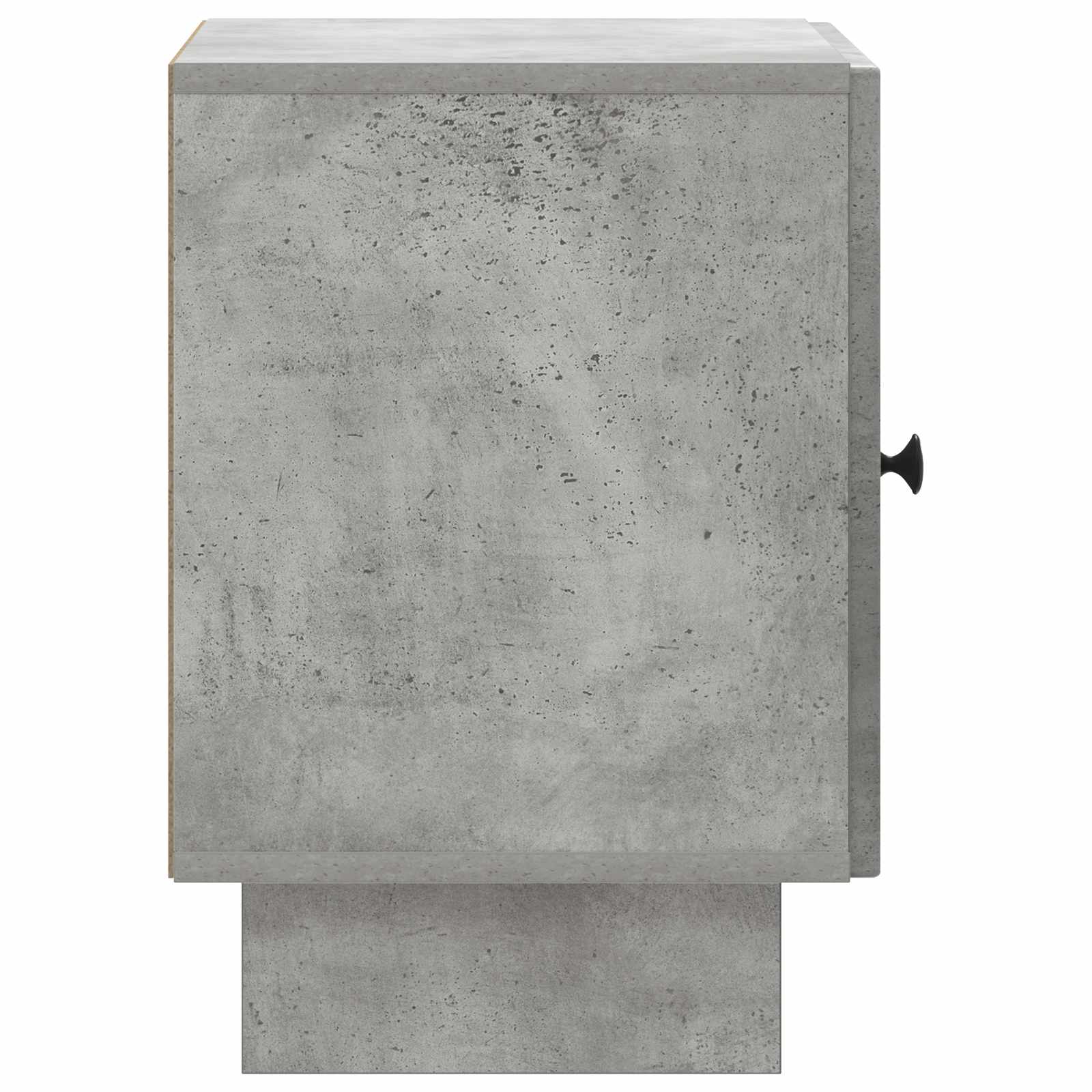 Noćni ormar Betonska siva 43 x 34,5 x 50 cm Konstruirano drvo
