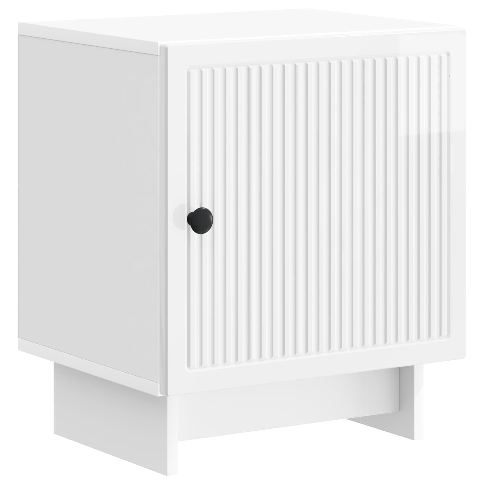 Noćni ormar 2 pcs Bijela visokog sjaja 43 x 34,5 x 50 cm