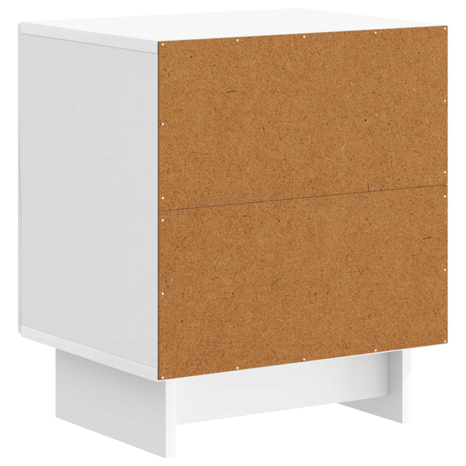 Noćni ormar 2 pcs Bijela visokog sjaja 43 x 34,5 x 50 cm