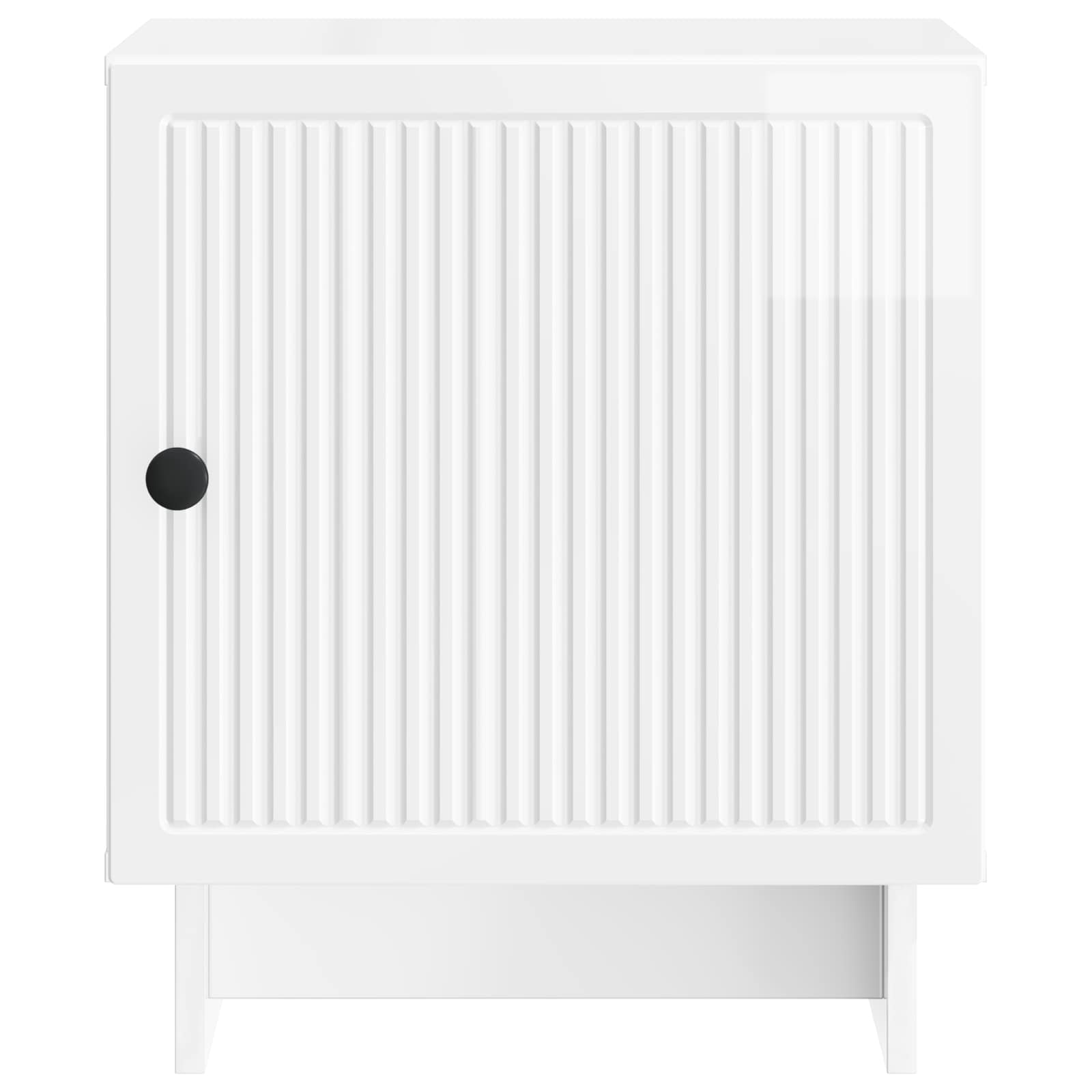 Noćni ormar 2 pcs Bijela visokog sjaja 43 x 34,5 x 50 cm