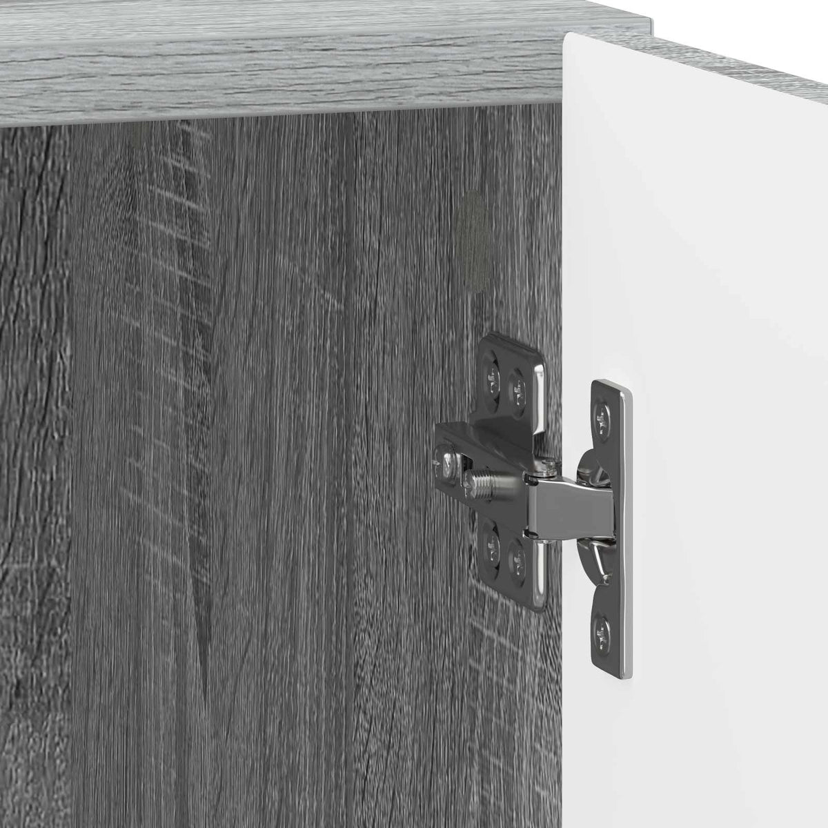 Noćni ormar Siva sonoma 43 x 34,5 x 50 cm Konstruirano drvo