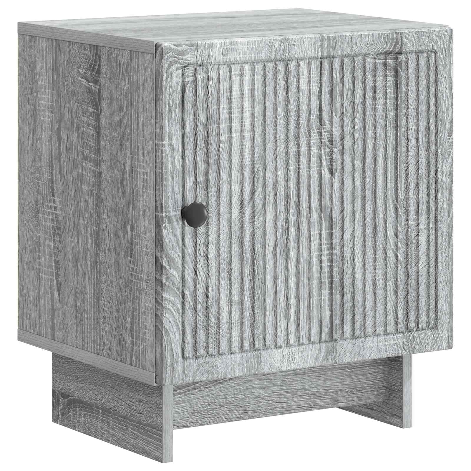 Noćni ormar Siva sonoma 43 x 34,5 x 50 cm Konstruirano drvo