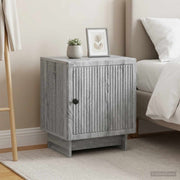 Noćni ormar 2 pcs Siva sonoma 43 x 34,5 x 50 cm