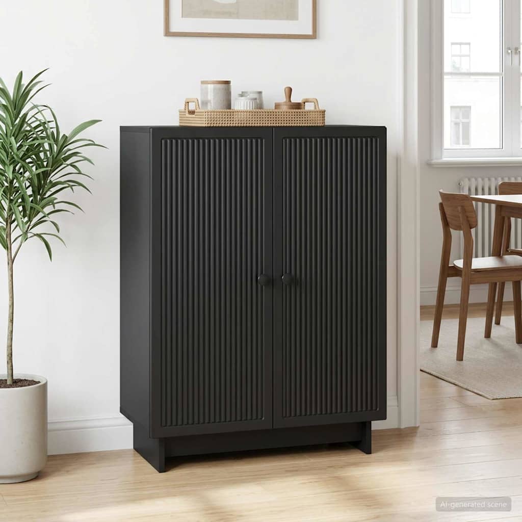 Kreveta Crna 66 x 34,5 x 90 cm Konstruirano drvo