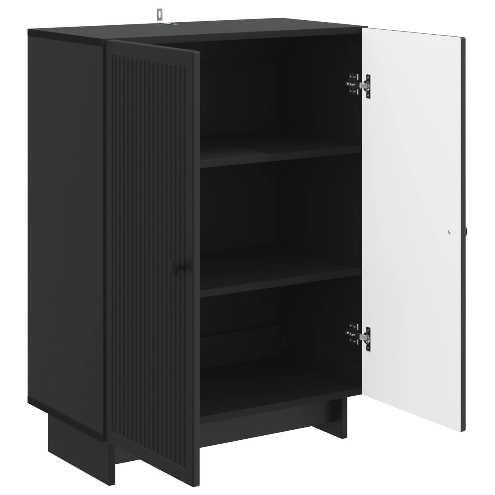 Kreveta Crna 66 x 34,5 x 90 cm Konstruirano drvo