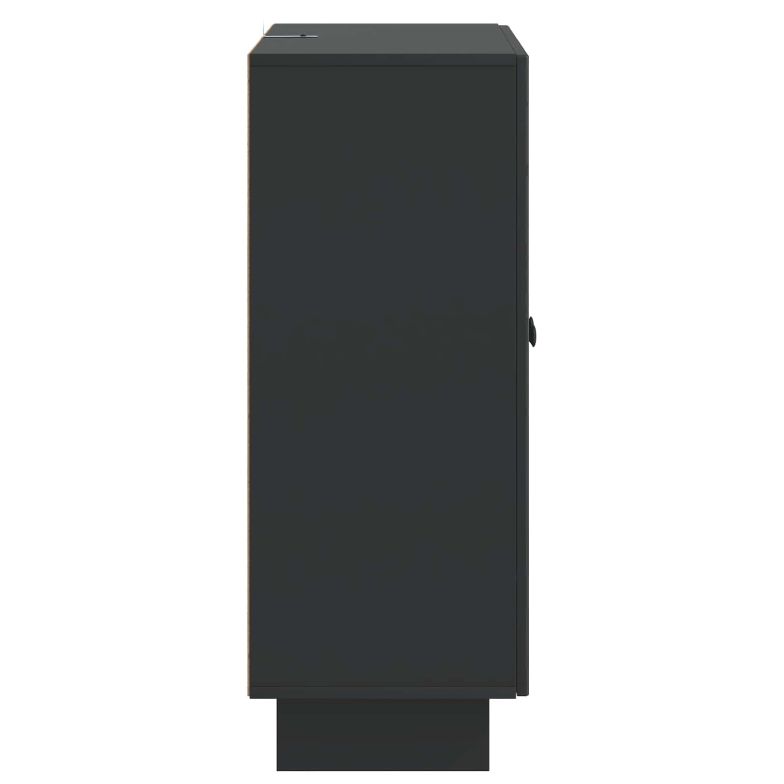 Kreveta Crna 66 x 34,5 x 90 cm Konstruirano drvo