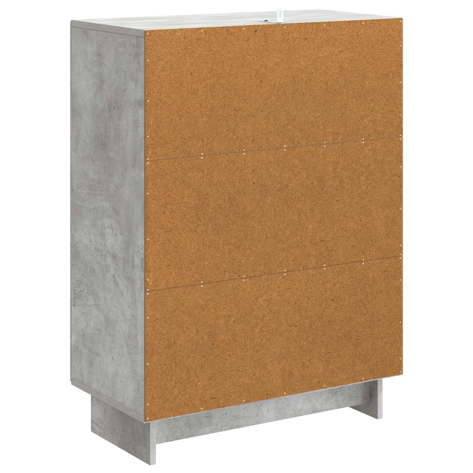 Kreveta Betonska siva 66 x 34,5 x 90 cm Konstruirano drvo