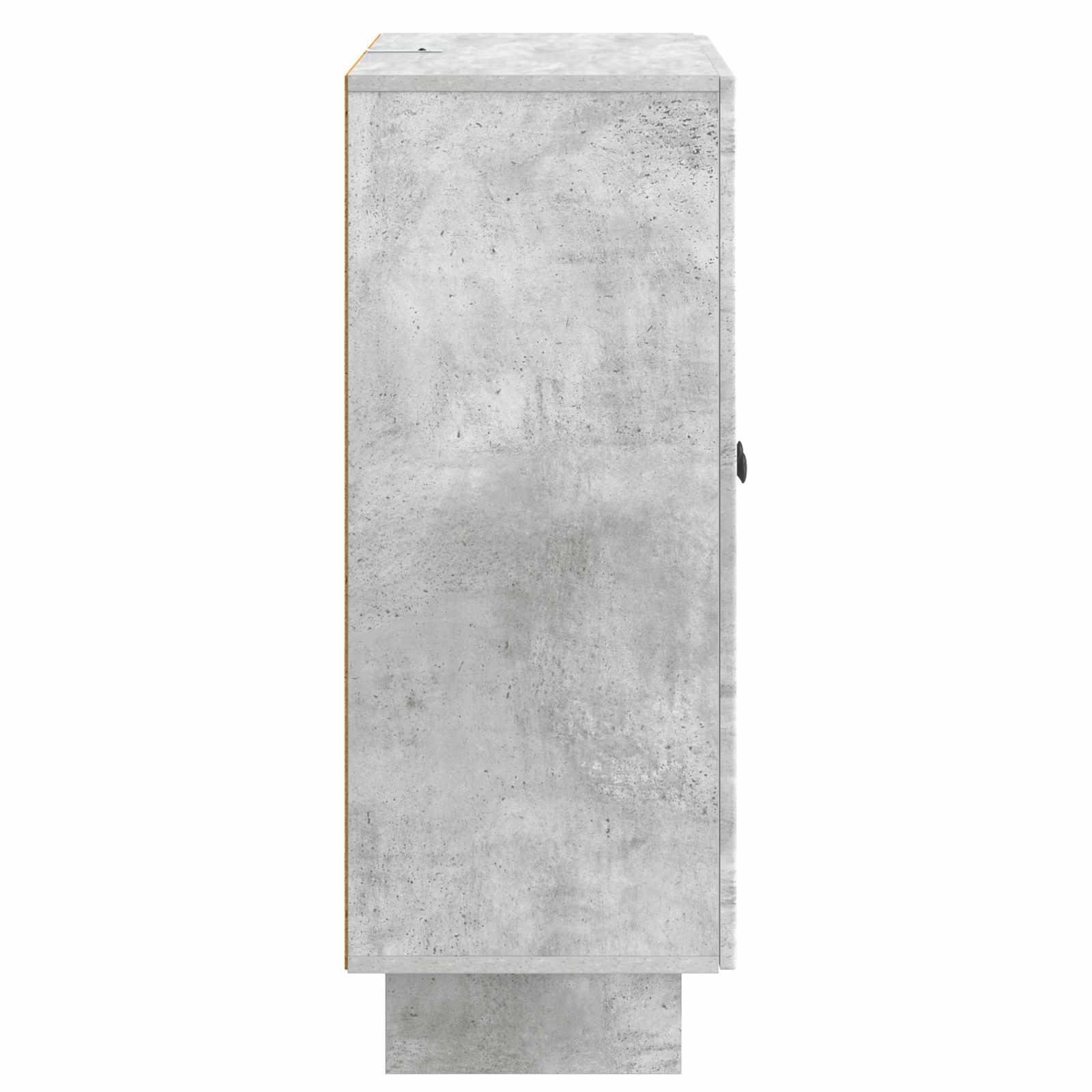 Kreveta Betonska siva 66 x 34,5 x 90 cm Konstruirano drvo