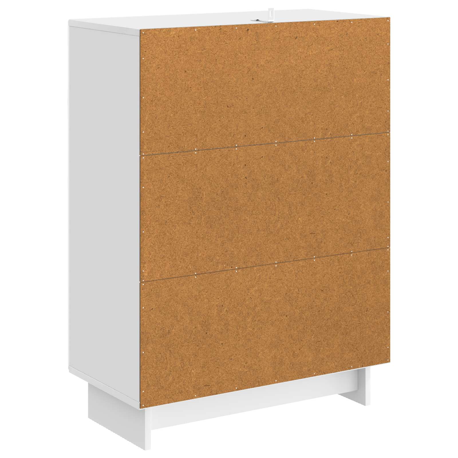 Kreveta Bijela visokog sjaja 66 x 34,5 x 90 cm