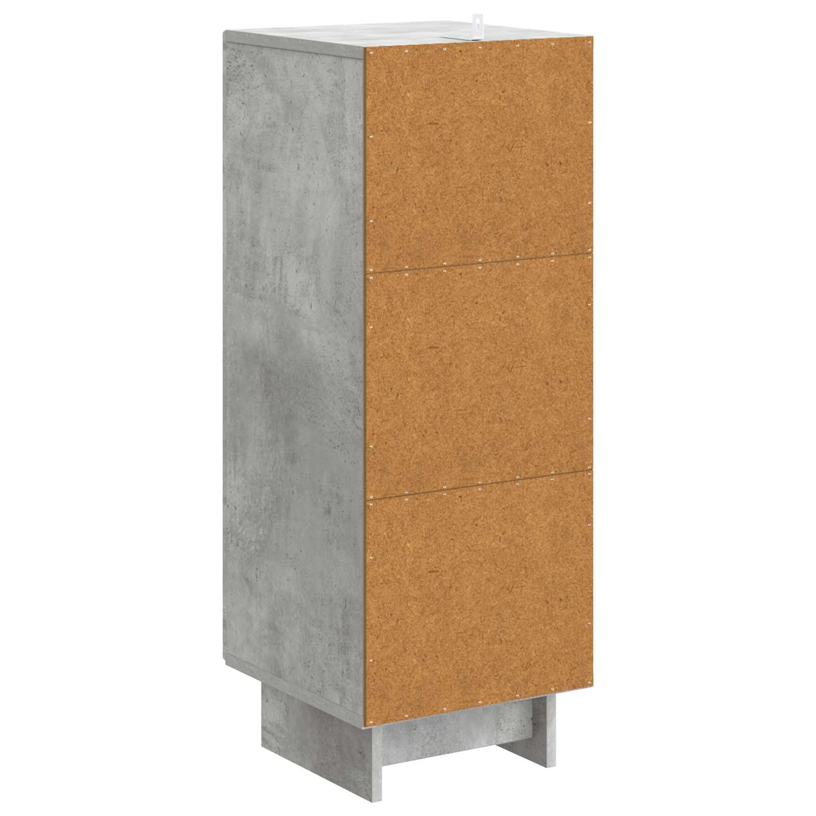 Kreveta Betonska siva 33 x 34,5 x 90 cm Konstruirano drvo