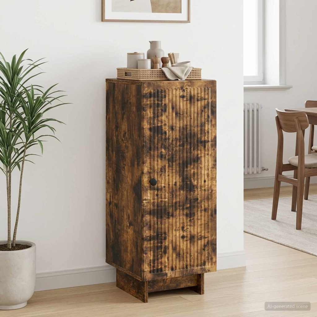 Kreveta Dimljeni hrast 33 x 34,5 x 90 cm Konstruirano drvo