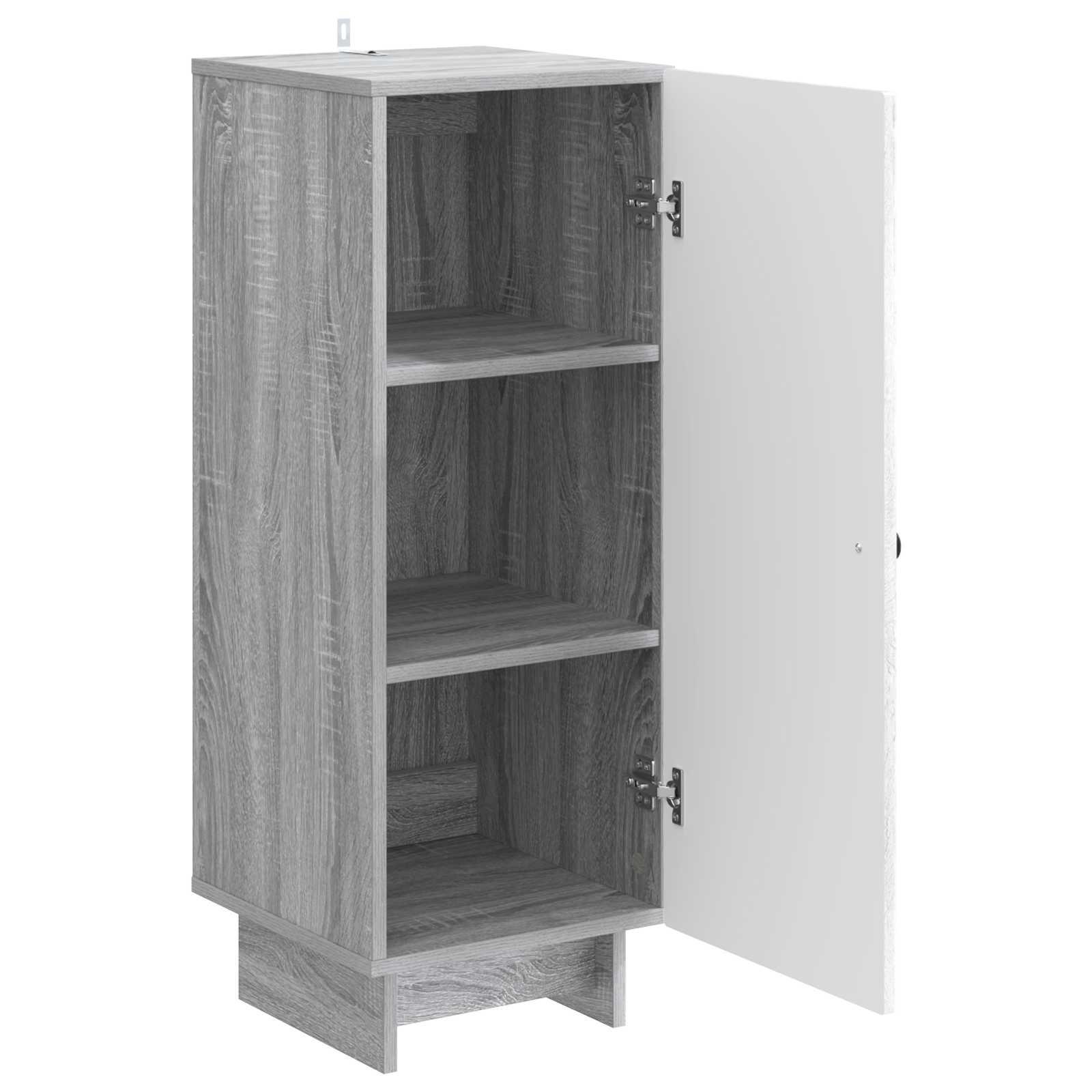 Kreveta Siva Sonoma 33 x 34,5 x 90 cm Konstruirano drvo