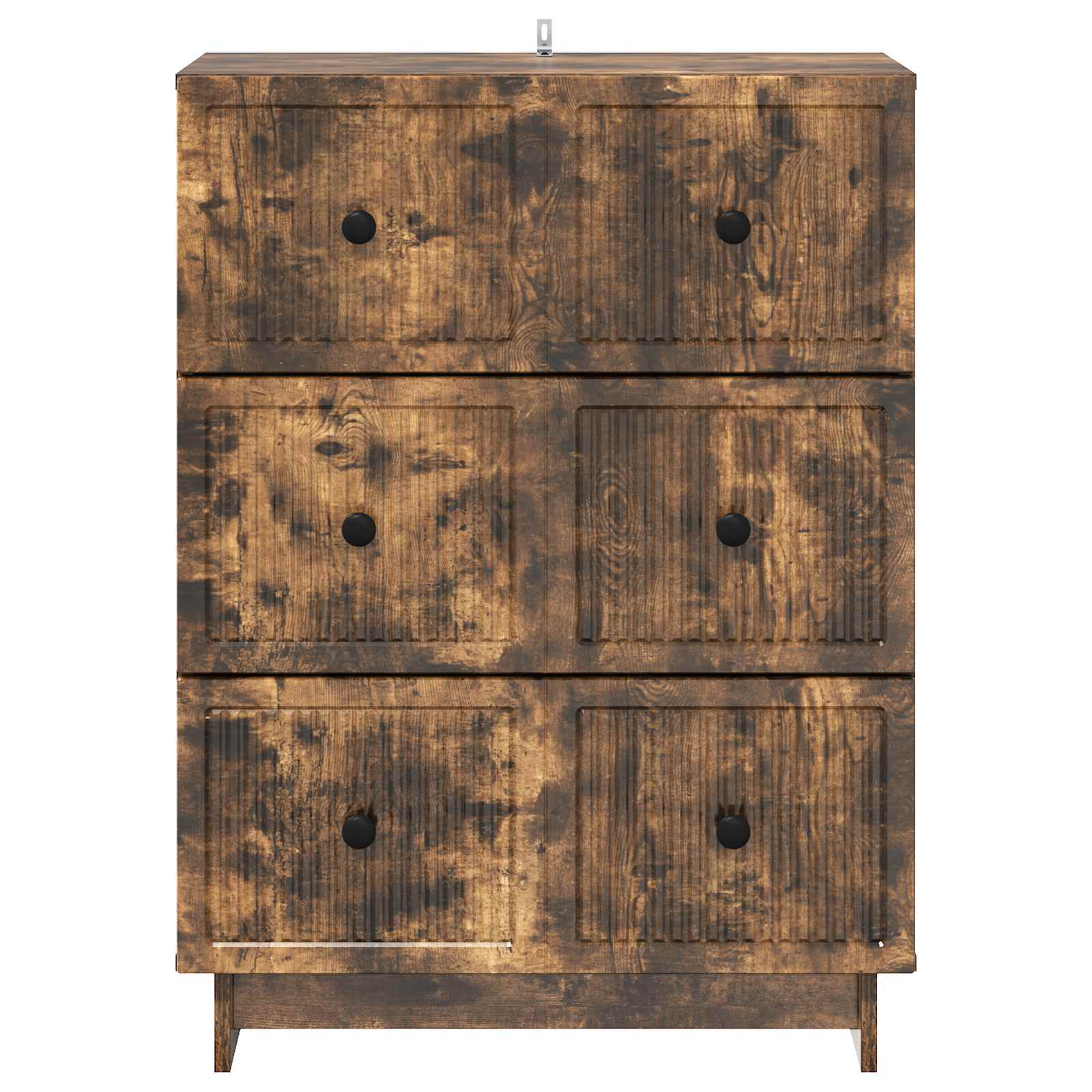 Ormar s ladicama Dimljeni hrast 66 x 34,5 x 90 cm