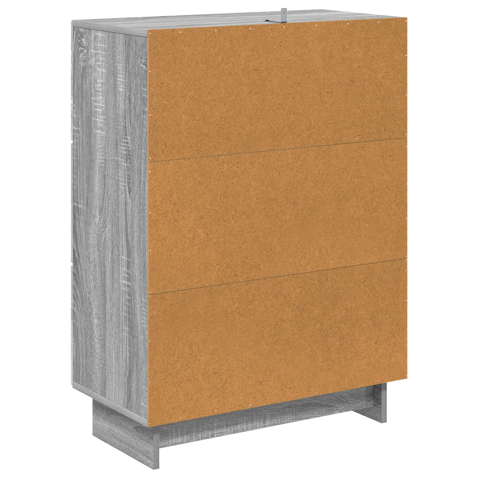Ormar s ladicama Siva sonoma 66 x 34,5 x 90 cm