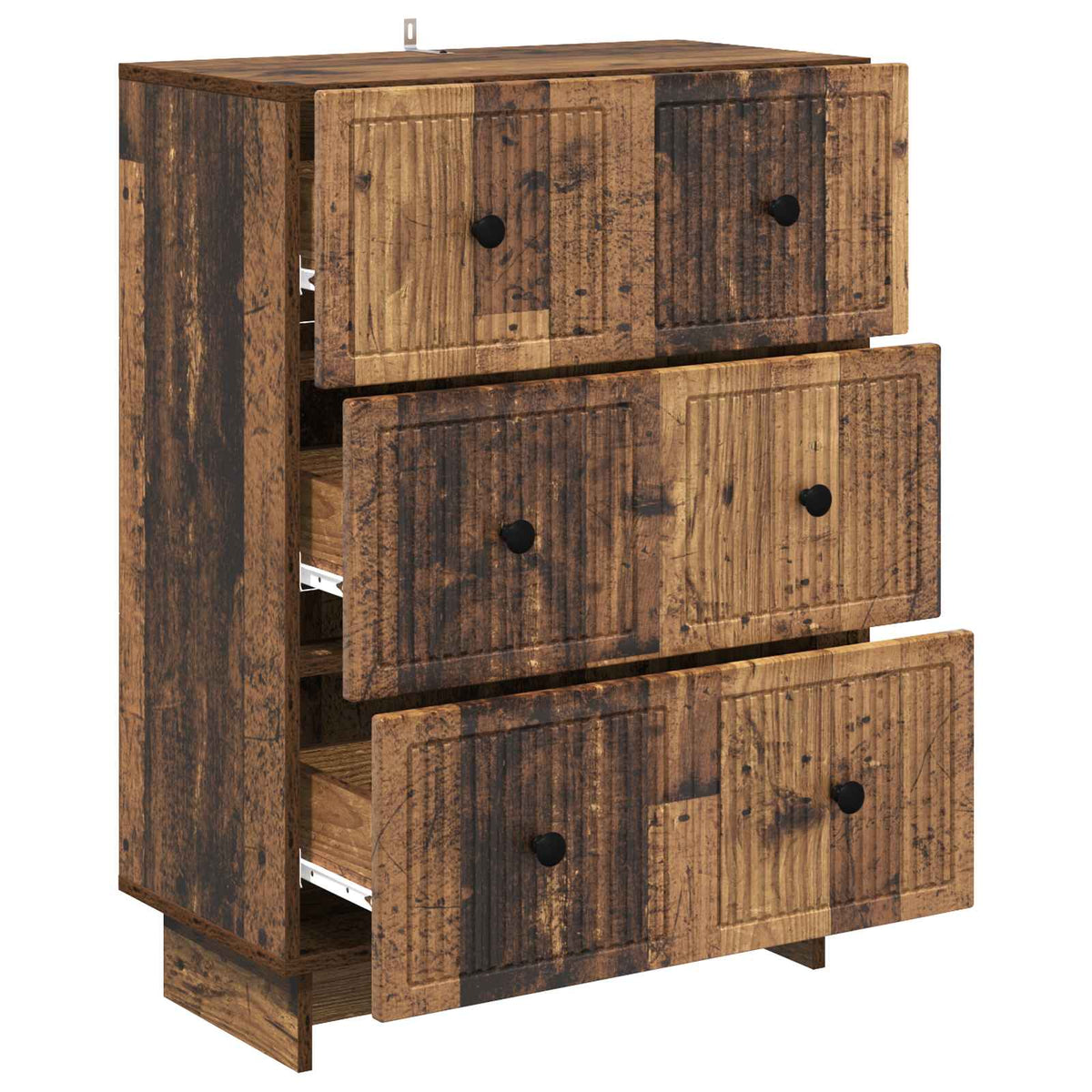 Ormar s ladicama Staro drvo 66 x 34,5 x 90 cm Konstruirano drvo