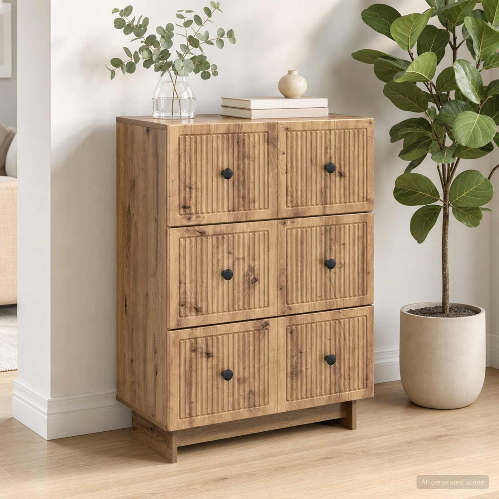 Ormar s ladicama 66 x 34,5 x 90 cm Konstruirano drvo