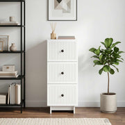Ormar s ladicama Bijela 33 x 34,5 x 90 cm Konstruirano drvo