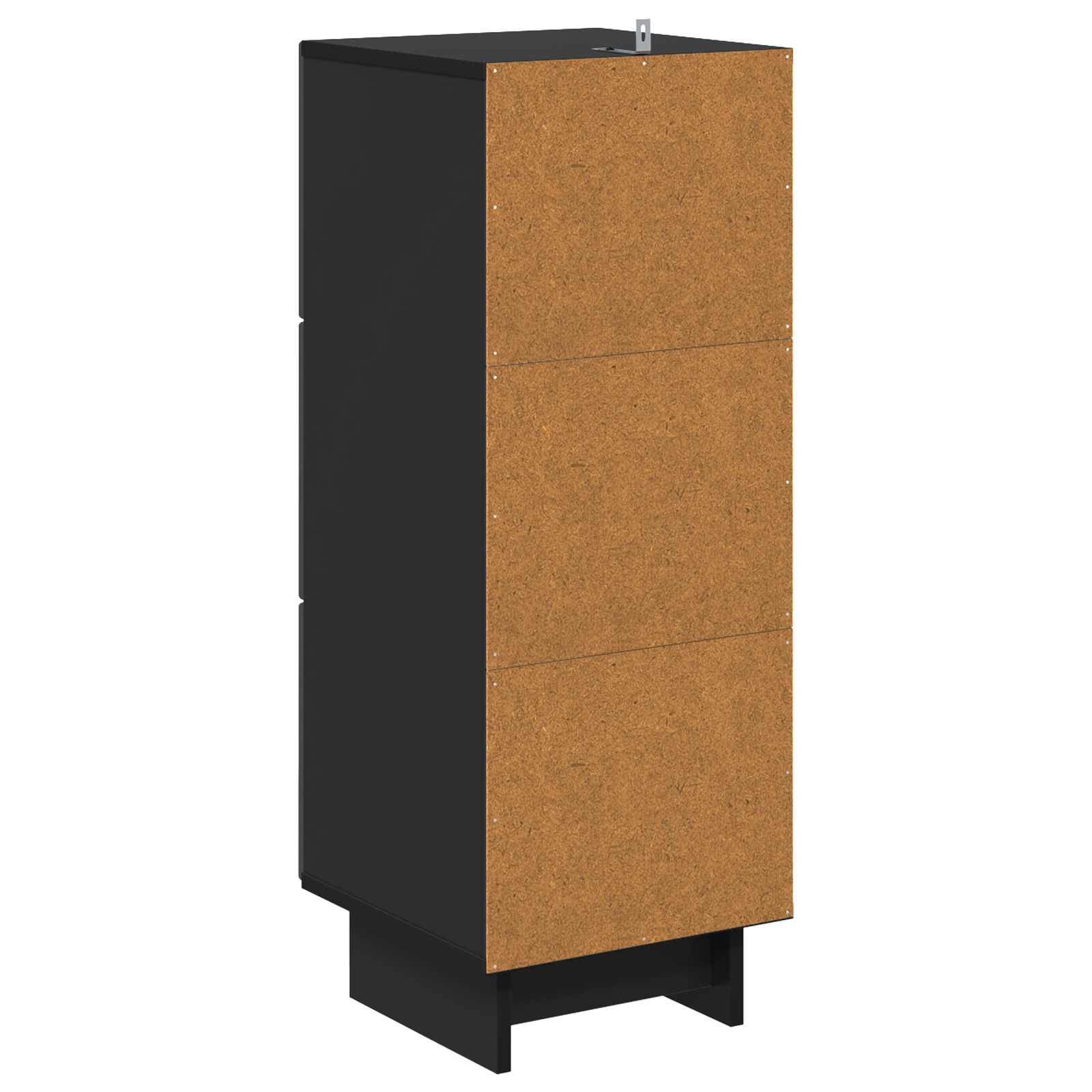 Ormar s ladicama Crna 33 x 34,5 x 90 cm Konstruirano drvo