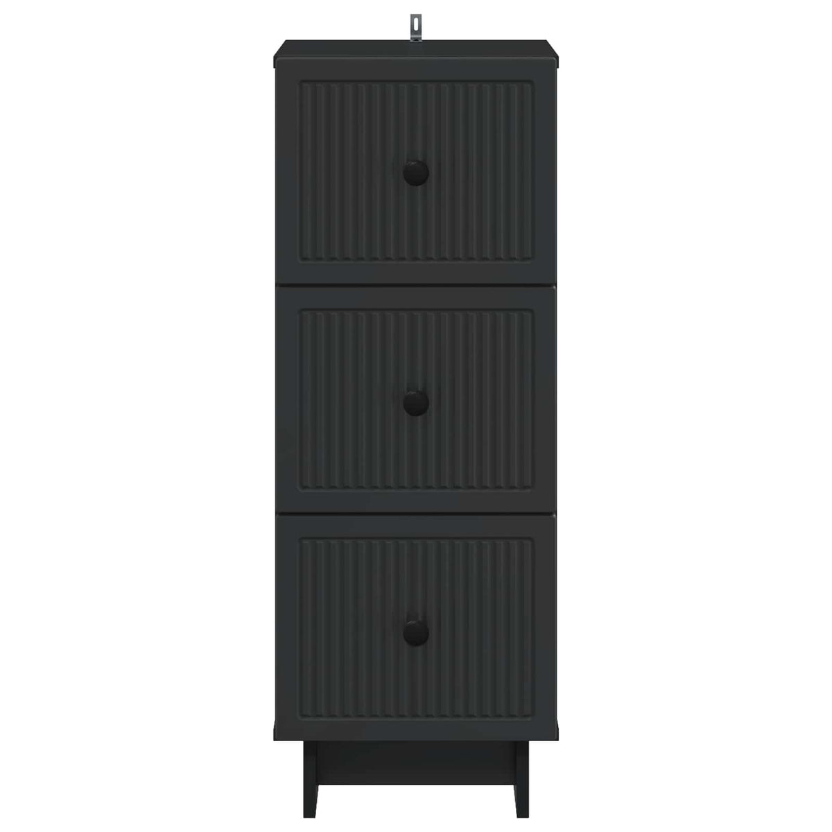 Ormar s ladicama Crna 33 x 34,5 x 90 cm Konstruirano drvo