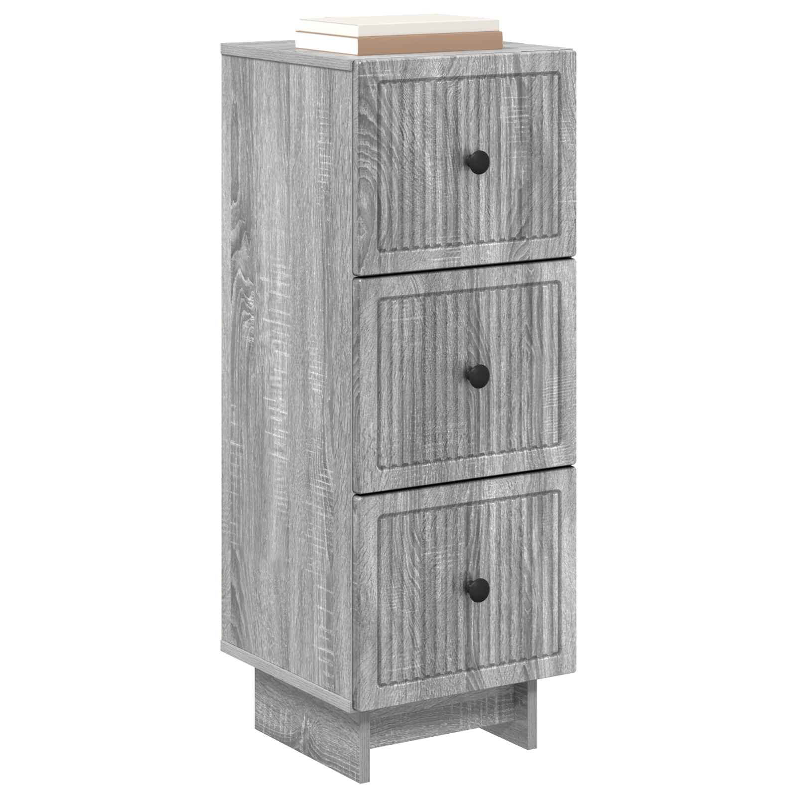 Ormar s ladicama Siva sonoma 33 x 34,5 x 90 cm