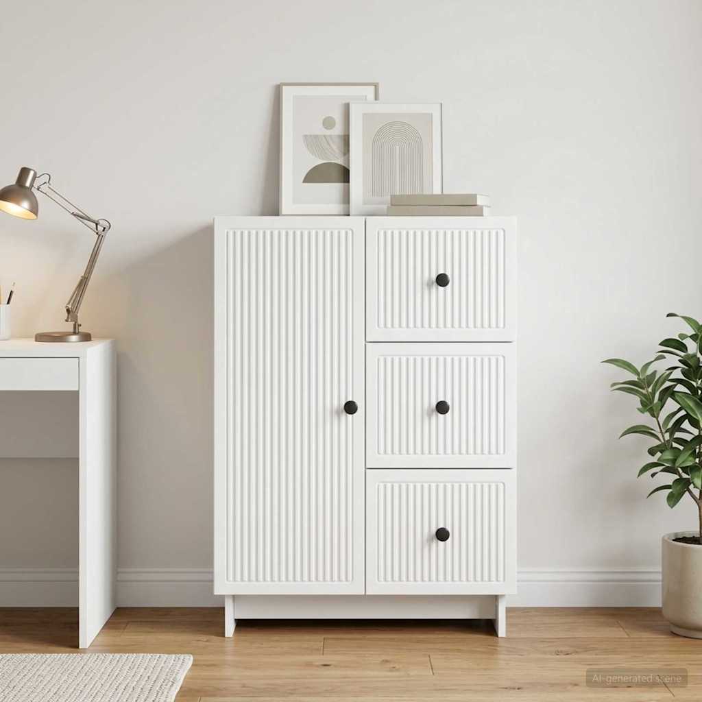 Kreveta Bijela 66 x 34,5 x 90 cm Konstruirano drvo