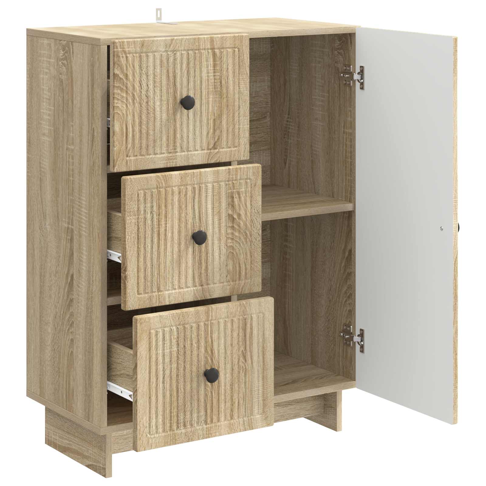 Kreveta Hrast sonoma 66 x 34,5 x 90 cm Konstruirano drvo