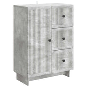 Kreveta Betonska siva 66 x 34,5 x 90 cm Konstruirano drvo