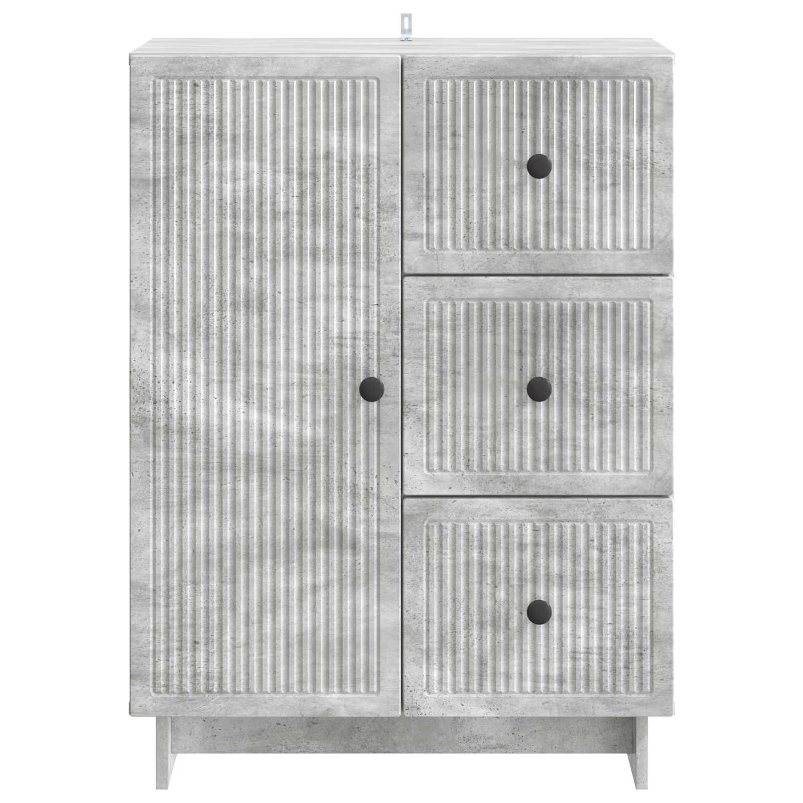 Kreveta Betonska siva 66 x 34,5 x 90 cm Konstruirano drvo
